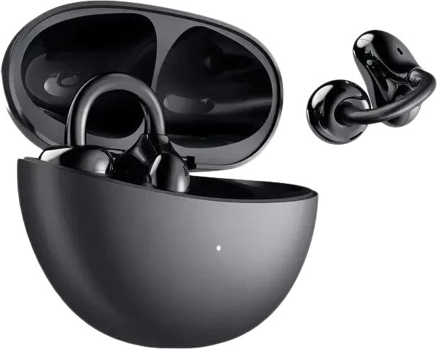 Наушники Honor Choice Earbuds Clip MAK-ME00 Черный 5504ADMR беспроводные, вкладыши, 20-20000 Гц, Bluetooth 5.4, AAC, SBC, USB Type-C, радиус действия: 10 м, время работы на