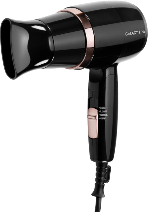 Фен Galaxy Line GL 4354 1600Вт черный 7070143540