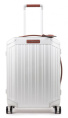 Чемодан Piquadro ALU (BV4425ALU/GRCU) 40x54x20см 37л. 4.3кг. алюминий/натур.кожа серый