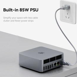 Мини-компьютер Beelink AMD Ryzen 7 6800H BL/EQR6-LP/6800H/32G/500G/Milky Grey