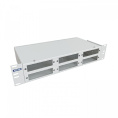 NTSS Кросс NTSS оптический 19'' укомплектованный 2U, 48 портов SC/UPC, 9/125 мкм планки, сплайс-кассета 2шт, пигтейлы, КДЗС, адаптеры серый RAL 7035 NTSS-RFOB-2U-48-SC/U-9-SP1.5G1AY