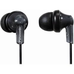 Наушники Panasonic RP-HJE118GUK вставные затычки черные