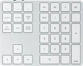 Беспроводной блок клавиатуры Satechi Aluminum Extended Keypad. Цвет серебряный.