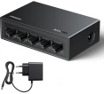 Коммутатор сетевой UGREEN CM833 35492EU 5-Port Gigabit Ethernet Switch PC+ABS Housing EU. Цвет: серый