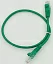 Патч-корд cat.5E stranded molded 0.5м зеленый RJ-45 (m)-RJ-45 (m)