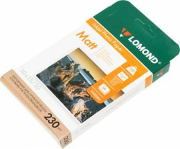 Фотобумага Lomond для струйной печати, 50л, 230г/м2, белый, покрытие матовое [0102034]