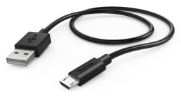 Кабель HAMA micro USB m - USB m , 0.6м, черный [00178328]