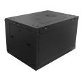 5bites Шкаф телекоммуникационный настенный TC6403-06B 6U / 600*450 / WALL / BLACK