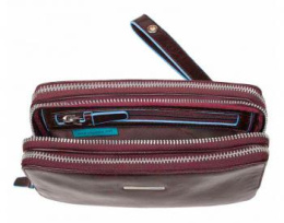 Клатч мужской Piquadro Blue Square AC2141B2R/MO красное дерево кожа натуральная