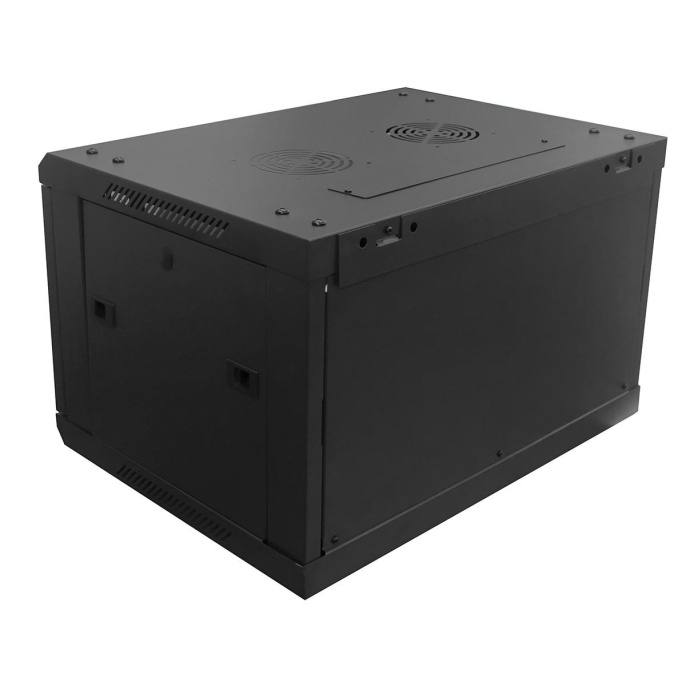 5bites Шкаф телекоммуникационный настенный TC6403-06B 6U / 600*450 / WALL / BLACK