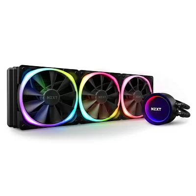 Система водяного охлаждения NZXT KRAKEN X73 RGB (360mm) Aer RGB and RGB LED