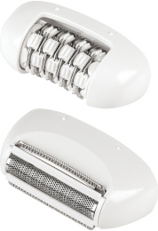 Эпилятор Vitek VT-2244 скор.:2 насад.:2 от электр.сети от аккум. белый/розовый