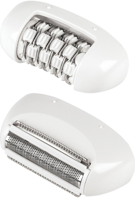 Эпилятор Vitek VT-2244 скор.:2 насад.:2 от электр.сети от аккум. белый/розовый