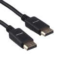 Кабель GoPower DisplayPort m -DisplayPort m 1.8м ПВХ ver.1.4 черный Premium Zip-Lock c подвесом 00-00028932
