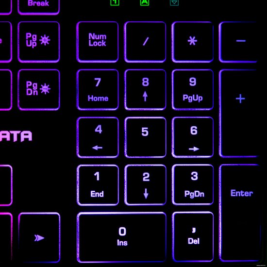 Dialog Gan-Kata Клавиатура KGK-17U BLACK - игровая с RGB-подсветкой, USB, черная