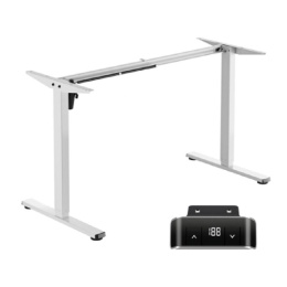 ONKRON WDF221E-W моторизированное подстолье с регулировкой по высоте, белое