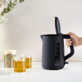 Чайник электрический Moulinex Morning BY2M0810 1.7л. 2400Вт черный корпус: пластик 7211419022