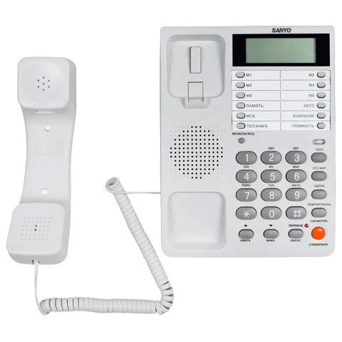 Телефон проводной Sanyo RA-S408W белый