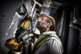 Реноватор DeWalt DCS356P2 DCS356P2-QW пиление, резка, шлифование, шабрение, питание: аккумулятор, 12 В, 5 А·ч, регулировка скорости, оборотов холостого хода: от 15000 до 20000 об/мин, диаметр
