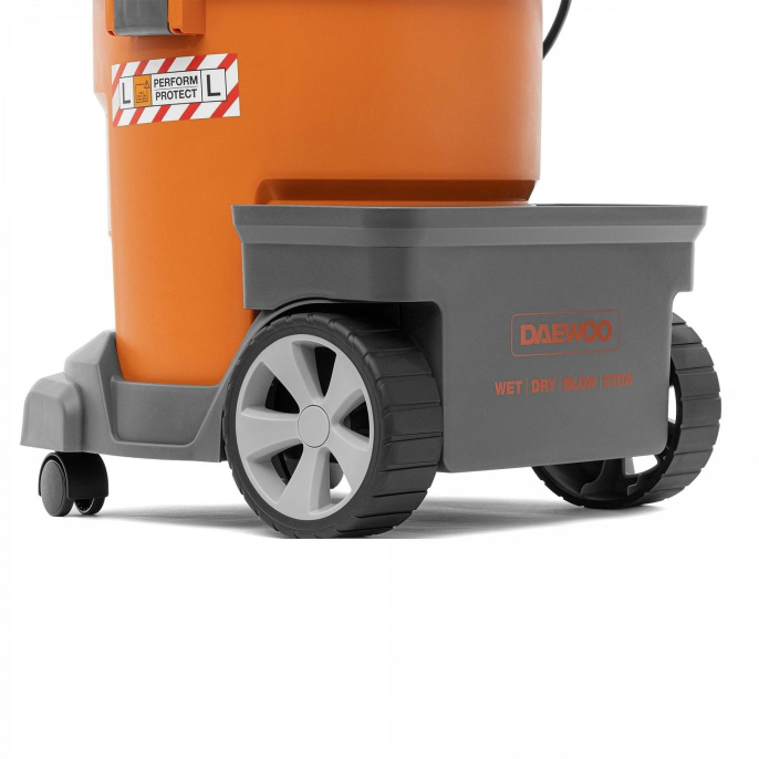Строительный пылесос Daewoo DAVC 2014,  оранжевый