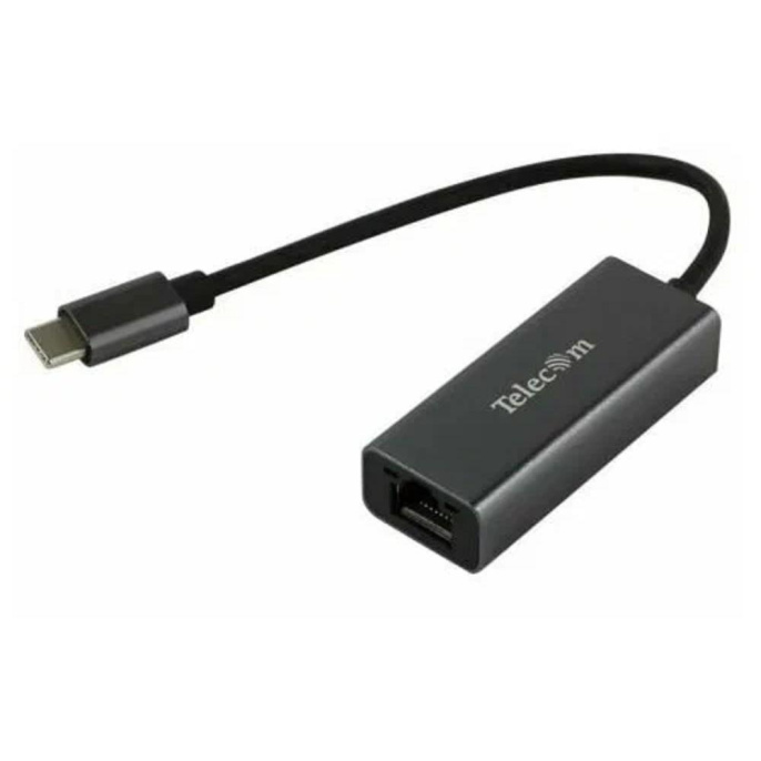 Telecom TU320M Кабель-переходник USB 3.1 Type-C -- RJ-45 1000Mbps Ethernet, Aluminum Shell, 0.15м [6926123470442]