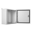 Шкаф электротехнический ELBOX EMW-500.500.210-1-IP66,  одностворчатый,  настенный,  500х500х210 мм