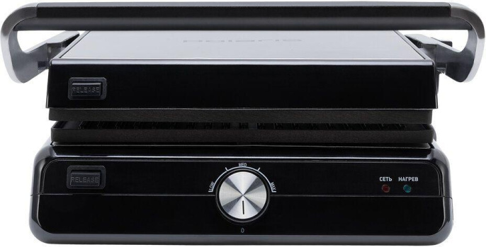 Электрогриль Polaris PGP 2102 серебристый