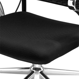 Кресло МЕТТА Sit Air-180 B2-290K (M10.B23.G18.W02), на колесиках, сетка/ткань, черный/черный [z509385244]