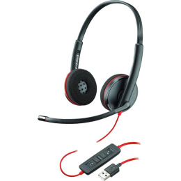 Гарнитура проводная Blackwire 3325, BW3325-M, MICROSOFT TEAMS CERTIFIED, USB-A, STEREO USB & 3.5MM HEADSET 76J21AA