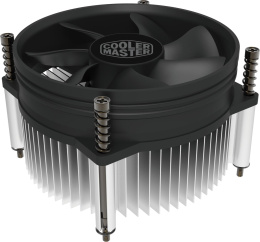 Кулер/ Cooler Master i50C PWM (85W, 4-pin, 80mm, classic, Al/Cu, fans: 1x92mm/34CFM/28dBA/2000rpm, 1200/115x) (RH-I50C-20PK-B1)