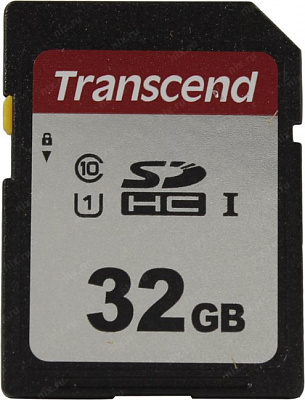 Карта памяти Transcend TS32GSDC300S SDHC Memory Card 32Gb UHS-I U1