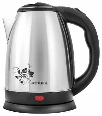 Чайник электрический Supra KES-1802S, 1.8л, металл/пластик