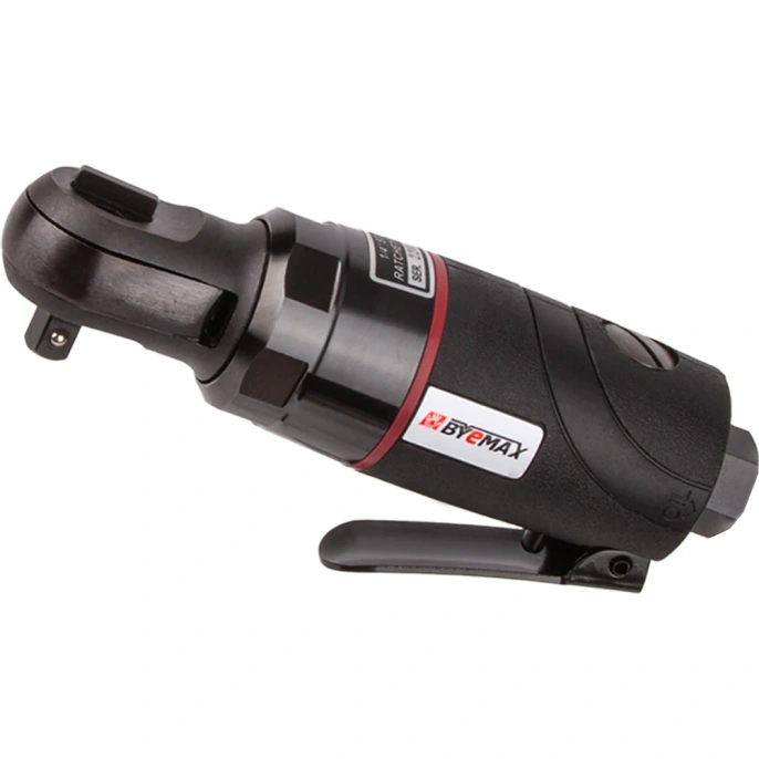Угловая короткая пневмотрещотка Byemax BM-32-3015