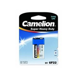 Camelion 6F22 Blue BL-1 6F22-BP1B, батарейка,9В 1 шт. в уп-ке