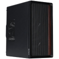 1STPLAYER Корпус WD1 Black / mATX / 3x120mm fans / WD1-BK-3F
