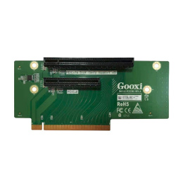 Райзер-карта Gooxi SL2108-748-PCIE3-M PCIe3.0x16 to 2_PCIe3.0x8 1_x16 SLOT+1_x8 SLOT , Riser3 including half-height bracket and adapter board