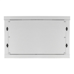 Exegate EX298611RUS Шкаф телекоммуникационный 19" настенный 6U ExeGate EC-WM-6U.450.M.GREY 19”, 6U, 600x450x370mm ШхГхВ , передняя дверь металл, съемные боковые панели, пыле- и влагозащита IP23, све