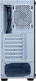 Корпус ATX Formula CL-3302W RGB, Midi-Tower, без БП,  белый