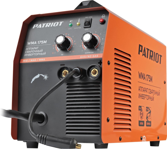 Сварочный полуавтомат Patriot WMA 175 M, инвертор [605302150]