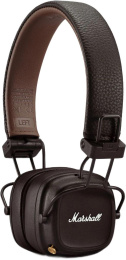 Наушники MARSHALL Major IV, 3.5 мм/Bluetooth, накладные, коричневый [major iv brown]