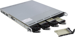 Серверная платформа SUPERMICRO 1029P-MT 1U 2 x Socket P Xeon Scalable up 140W, C621, 8 x DDR4 DIMM, 8 x 2.5'' HotSwap, 8 x SATA3 Intel; RAID 0, 1, 5, 10, 1 x PCI-E x8, 1 x NVMe M.2, 2 x Marvell 88E1512, 600W, IPMI Retail