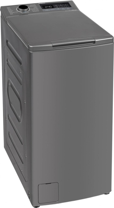 Стиральная машина Бирюса WM-MT813/05 M, с вертикальной загрузкой, 8кг, 1300об/мин, с паром, инверторная