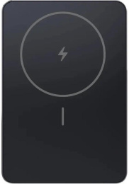 Внешний аккумулятор (Power Bank) Xiaomi Super Slim Magnetic,  5000мAч,  черный [bhr08pmgl]