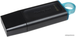 Флеш Диск Kingston 64GB DataTraveler Exodia DTX/64GB USB3.2 черный/голубой