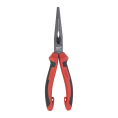 Длинногубцы Milwaukee 4932492465 205мм (прецизионный шарнир, встроенный накидной ключ для затяжки или отвинчивания метрических болтов M10, двухкомпонентная конструкция ручки, отверстие для шнурка)