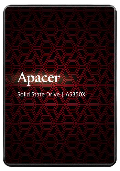 Накопитель SSD Apacer PANTHER AS350X 128Gb SATA 2.5" 7mm, R560/W540 Mb/s, IOPS 80K, MTBF 1,5M, 3D NAND, Retail AP128GAS350XR-1