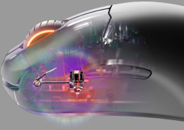 Мышь проводная SteelSeries Prime, игровая, оптическая, USB, 18000dpi, черный [62533]