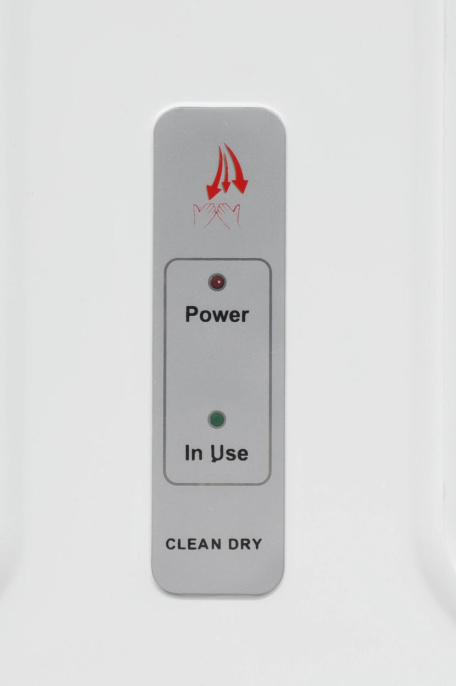 Сушилка для рук G-Teq 8801 PW 1000Вт белый (11.05)