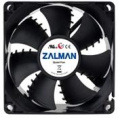 Вентилятор Zalman ZM-F1 Plus (SF) 80мм, 3-pin, 2000об/мин, 20 - 23 дБ, черный, Ret