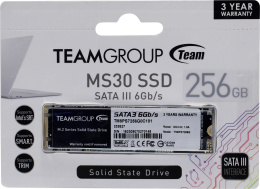 Твердотельный накопитель SSD M.2 2280 B&M SATA 3.0 Team 256GB MS30 TM8PS7256G0C101 500/400 MBps